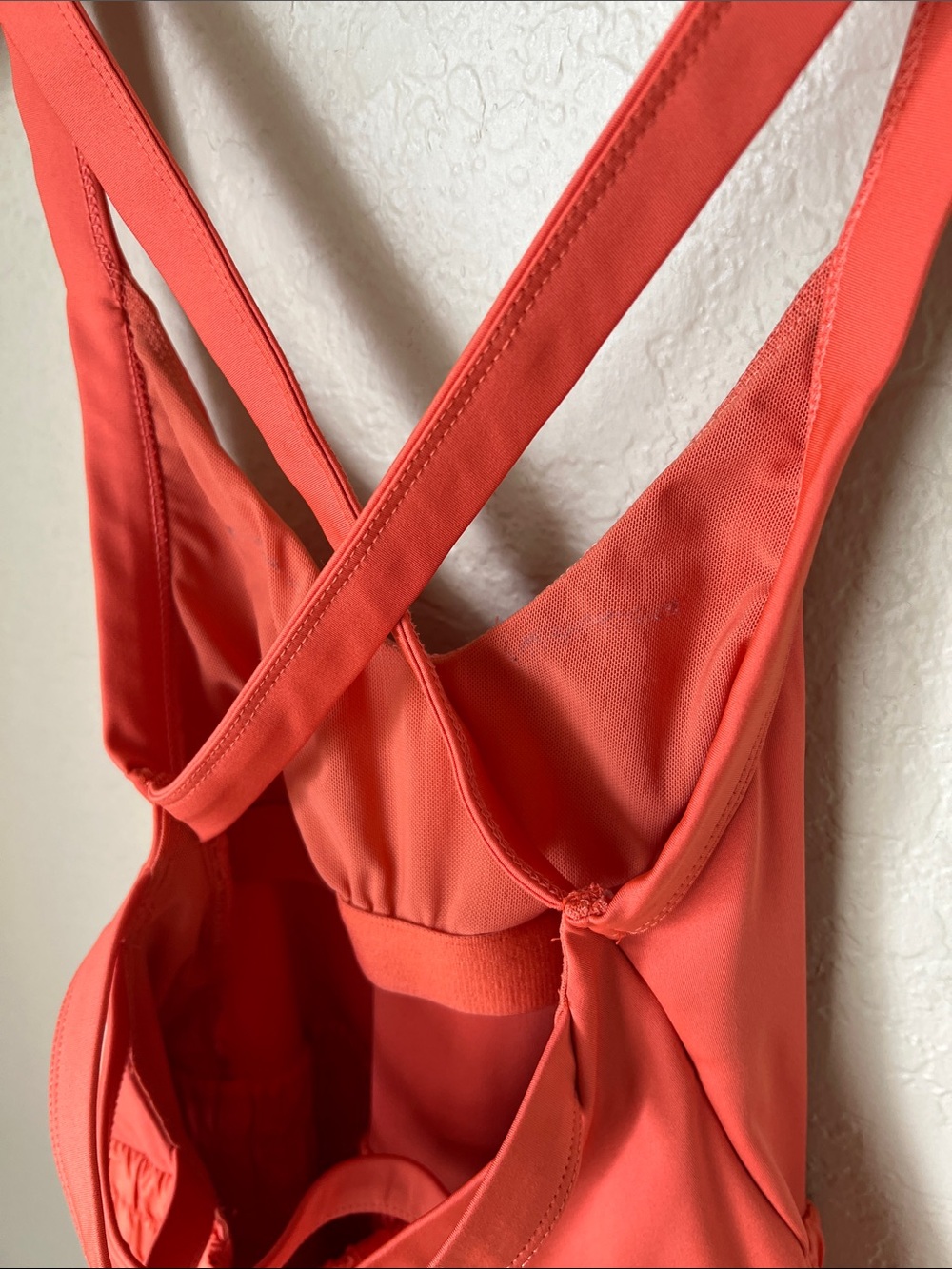 Free people movement get your flirt on orange shorts romper XS - Picture 7 of 10